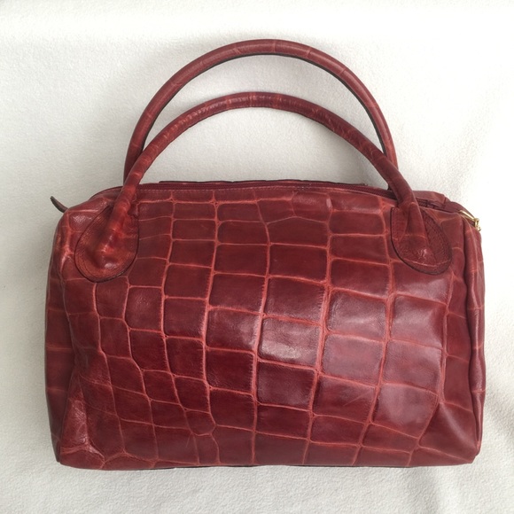 Genuine Leather Bag - Made In Italy - Picture 2 of 5